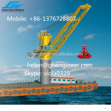 Port and Ship Crane with grab bucket, 25ton, 26ton, 30ton swl capacity